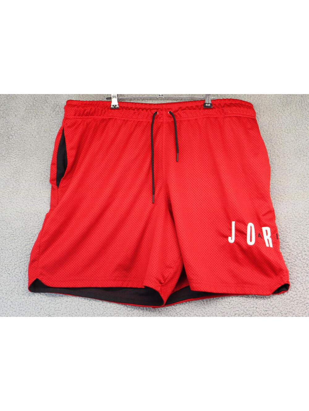Jordan Jumpman DV7742-687 Mesh Basketball Shorts Red Men 3XL
